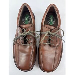 Streetcars Leather‎ Oxford Dress Shoes Arch Support Comfort Brown 9M